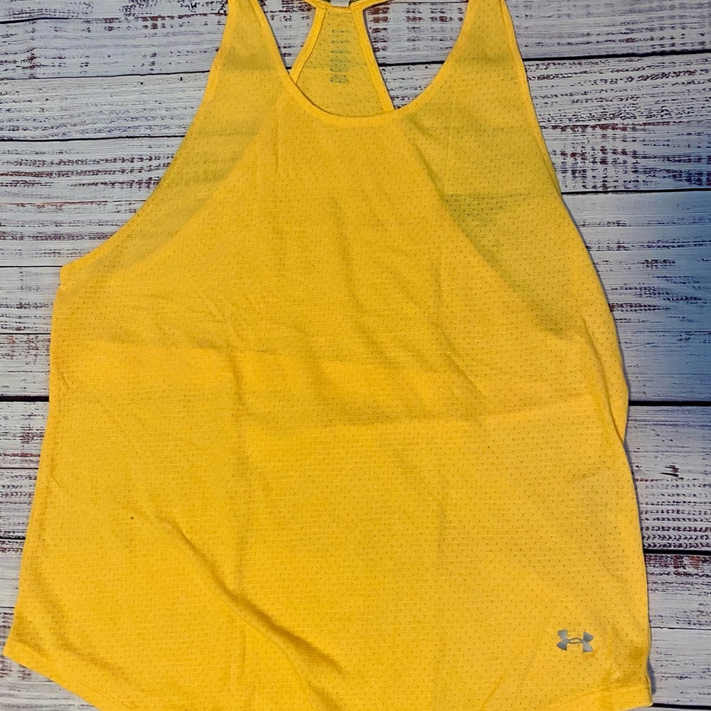 Under Armour Yellow/Orange  Tank Top